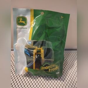 John Deere Monster Treads Yellow Spreader NWT Toy